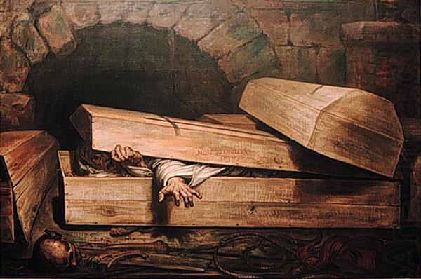The Premature Burial, Antoine Wiertz